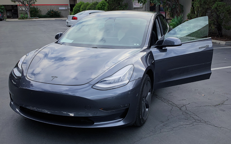 tesla-model-3-dechromed-in-parking-lot